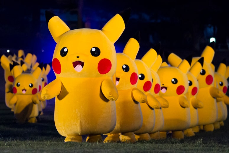 Desfile de Pikachu en el Festival de Verano de Yokohama