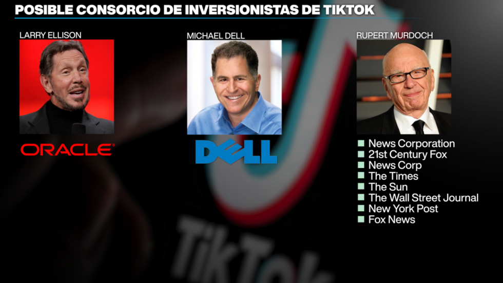 Los magnantes que quieren comprar TikTok