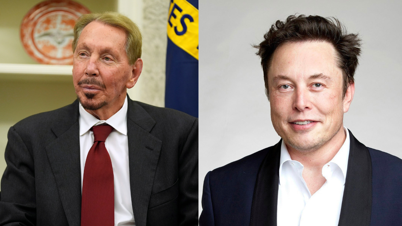 Larry Ellison e Elon Musk